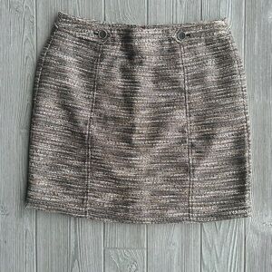 Chic Tweed Pencil Skirt